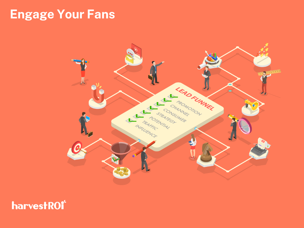 Lead funnels branching out to different channels