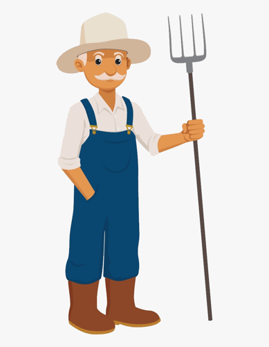 lead farmer clipart