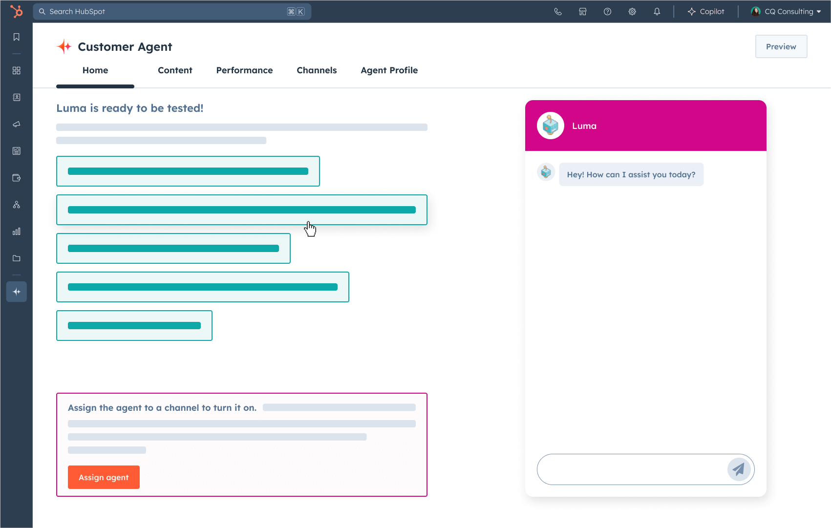 SUIs_ServiceHub_Customer Agent_Assign Agent
