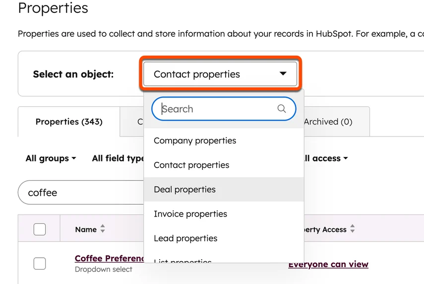 property-settings-select-object