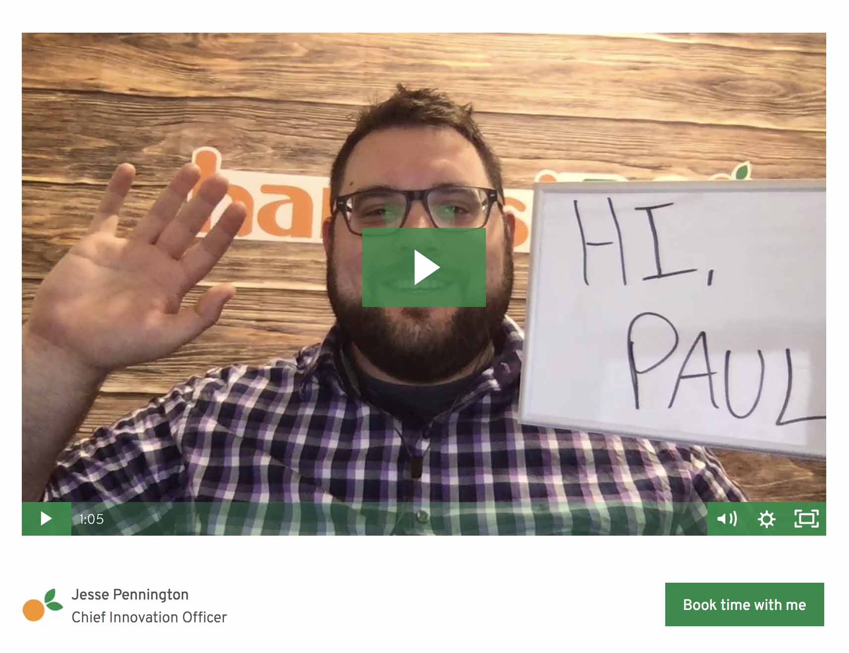 HubSpot One to One Video